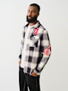BUFFALO PLAID PATCH WORKWEAR SHIRT