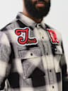 BUFFALO PLAID PATCH WORKWEAR SHIRT
