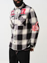 BUFFALO PLAID PATCH WORKWEAR SHIRT