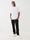 JEANS SKINNY ROCCO CON SOLAPA Y COSTURAS SÚPER T DE 30"