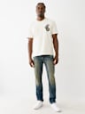 JEANS SKINNY ROCCO CON HERRADURA TRADICIONAL Y COSTURAS BIG T