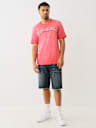 RICKY SUPER T FRAYED SHORT