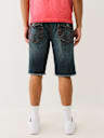 RICKY SUPER T FRAYED SHORT