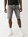 RICKY SUPER T FRAYED SHORT