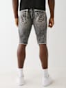 RICKY SUPER T FRAYED SHORT