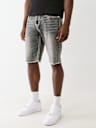 RICKY SUPER T FRAYED SHORT