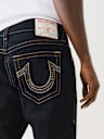 ROCCO OMBRÉ SKELETON HORSESHOE SKINNY JEAN 32”