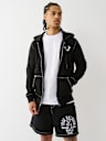 BIG T SLUB ZIP HOODIE