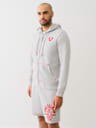 BIG T SLUB ZIP HOODIE