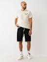 SHORTS BOBBY CON COSTURA DE CORDONES Y SOLAPA