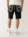 SHORTS BOBBY CON COSTURA DE CORDONES Y SOLAPA