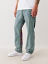 RICKY AIRBRUSH FLAP STRAIGHT JEAN 34”