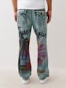RICKY AIRBRUSH FLAP STRAIGHT JEAN 34”