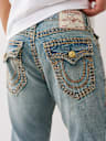 RICKY SUPER QT STRAIGHT JEAN 34”