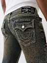 RICKY TRIPLE SINGLE NEEDLE STRAIGHT JEAN 34”