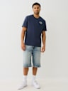 CAMISETA GRUESA CON COSTURAS EN RELIEVE BIG T