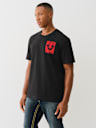 FLOCKED BUDDHA TEE