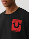 FLOCKED BUDDHA TEE