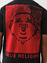 FLOCKED BUDDHA TEE