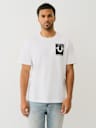 FLOCKED BUDDHA TEE