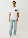 FLOCKED BUDDHA TEE