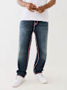 BOBBY SUPER T TRIPLE LOGO BAGGY JEAN 32"