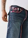 BOBBY SUPER T TRIPLE LOGO BAGGY JEAN 32"
