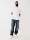 BOBBY SUPER T TRIPLE LOGO BAGGY JEAN 32"