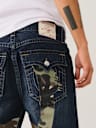 JEANS HOLGADOS BOBBY CAMO 32” CON HERRADURA