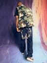 JEANS HOLGADOS BOBBY CAMO 32” CON HERRADURA