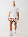 ALLOVER TROPICAL LOGO BOARD SHORT