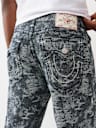 BOBBY JACQUARD SUPER T BAGGY JEAN 32"