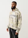 SUDADERA CON CAPUCHA CAMUFLADA CON LOGOTIPO