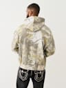 SUDADERA CON CAPUCHA CAMUFLADA CON LOGOTIPO