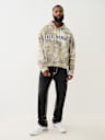 SUDADERA CON CAPUCHA CAMUFLADA CON LOGOTIPO