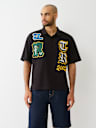 OVERSIZED PATCH POLO SHIRT