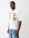 OVERSIZED PATCH POLO SHIRT