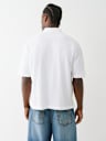 OVERSIZED PATCH POLO SHIRT