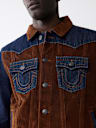 JIMMY CORDUROY DENIM JACKET