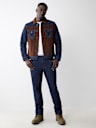 RICKY CORDUROY DETAILED STRAIGHT JEAN