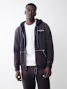BIG T CRYSTAL HORSESHOE ZIP HOODIE