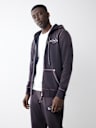 BIG T CRYSTAL HORSESHOE ZIP HOODIE