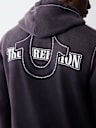 BIG T CRYSTAL HORSESHOE ZIP HOODIE