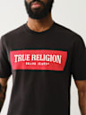 HEAVYWEIGHT MESH LOGO TEE