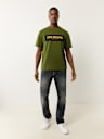 HEAVYWEIGHT MESH LOGO TEE