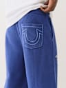 PANTALONES DEPORTIVOS HOLGADOS DE LANILLA FRANCESA