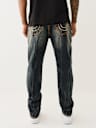 ROCCO QUAD LOGO SUPER T SKINNY JEAN 32"