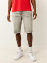 SHORTS DE MEZCLILLA RICKY DESHILACHADOS CON SOLAPA