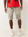 SHORTS DE MEZCLILLA RICKY DESHILACHADOS CON SOLAPA