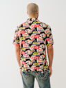 ALLOVER VINTAGE LOGO CAMP COLLAR SHIRT